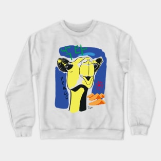 Camel Crewneck Sweatshirt